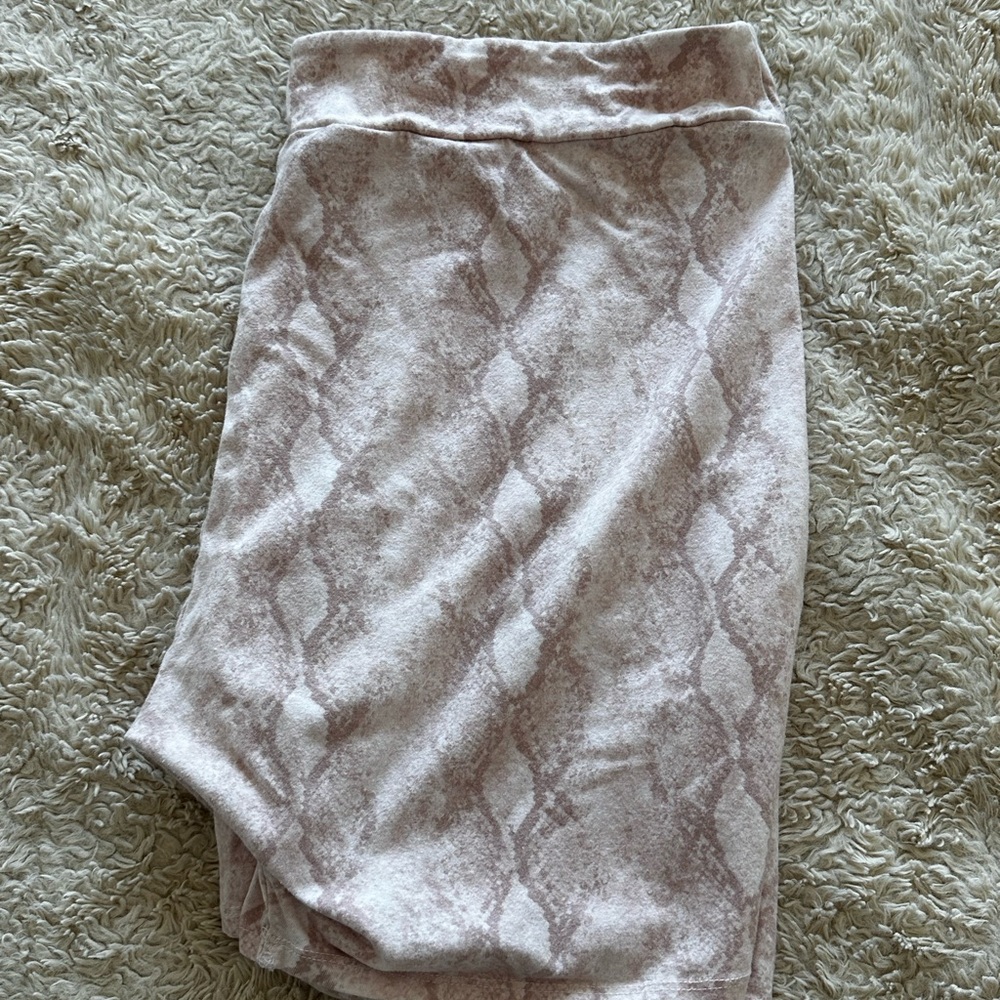 Forever 21 Pink Biker Shorts Plus Size